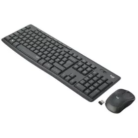 Tastatur Logitech Schwarz QWERTY von Logitech, Tastaturen - Ref: S7838044, Preis: 49,91 €, Rabatt: %