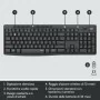 Clavier Logitech Noir QWERTY de Logitech, Claviers - Réf : S7838044, Prix : 49,91 €, Remise : %