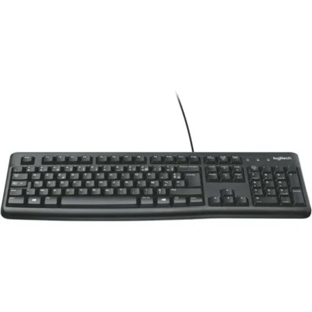 Clavier Logitech Noir QWERTY de Logitech, Claviers - Réf : S7838045, Prix : 19,37 €, Remise : %