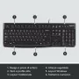 Tastatur Logitech Schwarz QWERTY von Logitech, Tastaturen - Ref: S7838045, Preis: 19,37 €, Rabatt: %