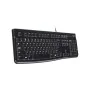 Clavier Logitech Noir QWERTY de Logitech, Claviers - Réf : S7838045, Prix : 19,37 €, Remise : %