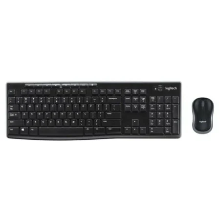 Tastatur mit Drahtloser Maus Logitech 920-004512 Schwarz Qwerty Italienisch von Logitech, Tastaturen - Ref: S7838046, Preis: ...