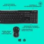 Clavier et souris sans fil Logitech 920-004512 Noir Qwerty Italien de Logitech, Claviers - Réf : S7838046, Prix : 45,40 €, Re...