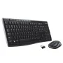 Clavier et souris sans fil Logitech 920-004512 Noir Qwerty Italien de Logitech, Claviers - Réf : S7838046, Prix : 45,40 €, Re...