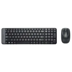 Clavier Logitech 920-003721 Noir QWERTY de Logitech, Claviers - Réf : S7838047, Prix : 35,17 €, Remise : %