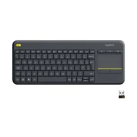 Clavier Logitech 920-007135 Gris QWERTY de Logitech, Claviers - Réf : S7838049, Prix : 56,75 €, Remise : %