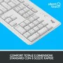 Tastatur mit Maus Logitech MK295 Weiß Qwerty Italienisch von Logitech, Tastaturen - Ref: S7838050, Preis: 49,85 €, Rabatt: %