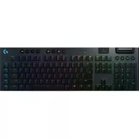 Clavier Logitech 920-010591 Noir QWERTY de Logitech, Claviers - Réf : S7838054, Prix : 248,81 €, Remise : %