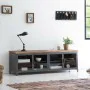 Mehrzweck-Schubladenelement Alexandra House Living Braun Grau Holz Metall Glas 41 x 50 x 161 cm von Alexandra House Living, K...