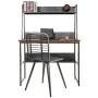 Secretária Alexandra House Living Castanho Madeira Metal 47 x 141 x 103 cm de Alexandra House Living, Secretárias e mesas par...