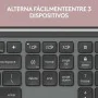 Keyboard Logitech Grey Spanish Qwerty QWERTY by Logitech, Keyboards - Ref: S7838107, Price: 124,23 €, Discount: %