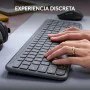 Teclado Logitech Gris Qwerty Español QWERTY de Logitech, Teclados - Ref: S7838107, Precio: 112,72 €, Descuento: %