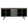 Buffet Alexandra House Living Marron Gris Bois Métal 42 x 74 x 164 cm de Alexandra House Living, Buffets, crédences et vaisse...