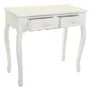 Hall Table with Drawers Alexandra House Living White Cream Metal Pine MDF Wood 40 x 76 x 135 cm by Alexandra House Living, Ta...