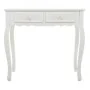 Hall Table with Drawers Alexandra House Living White Cream Metal Pine MDF Wood 40 x 76 x 135 cm by Alexandra House Living, Ta...