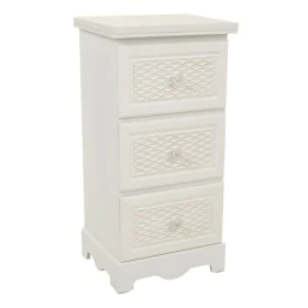 Nightstand Alexandra House Living White Cream 26 x 60 x 31 cm by Alexandra House Living, Bedside Tables - Ref: D1630322, Pric...