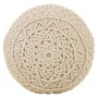 Pouf Alexandra House Living Crème Bambou Éponge Bois MDF 50 x 30 x 50 cm de Alexandra House Living, Fauteuils poire - Réf : D...