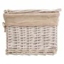 Conjunto de Dois Baús Alexandra House Living Branco Madeira de salgueiro 30 x 23 x 40 cm de Alexandra House Living, Caixas e ...