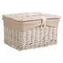 Conjunto de Dois Baús Alexandra House Living Branco Madeira de salgueiro 30 x 23 x 40 cm de Alexandra House Living, Caixas e ...