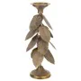 Candelabro Alexandra House Living Dorado Hierro 19 x 43 x 19 cm Hojas de Alexandra House Living, Candelabros y portavelas - R...