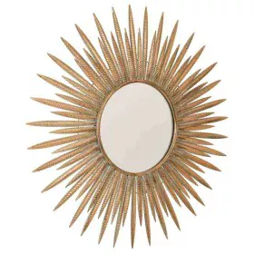 Espelho de parede Alexandra House Living Dourado Vidro Ferro 3 x 92 x 92 cm de Alexandra House Living, Espelhos de parede - R...