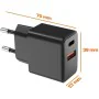 Wall Charger PcCom Essential Black 20 W USB USB-C by PcCom, Chargers - Ref: S7839014, Price: 19,51 €, Discount: %