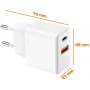 Wall Charger PcCom Essential White 20 W USB USB-C by PcCom, Chargers - Ref: S7839015, Price: 19,74 €, Discount: %