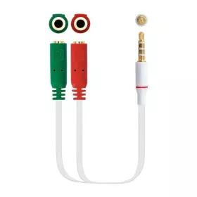 Câble Audio Jack (3,5 mm) Coupleur NANOCABLE 10.24.1201 Noir 20 cm de NANOCABLE, Câbles HDMI - Réf : S7839167, Prix : 8,72 €,...