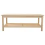 Centre Table Alexandra House Living Natural MDF Wood 46 x 60 x 120 cm by Alexandra House Living, Tables - Ref: D1630372, Pric...