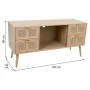 Mobile Aggiuntivo Alexandra House Living Naturale Legno MDF 42 x 60 x 120 cm di Alexandra House Living, Tavoli - Rif: D163037...