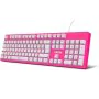 Teclado e Rato para Vídeojogos Krom KANDY BARBIE Cor de Rosa QWERTY de Krom, Teclados - Ref: S7839475, Preço: 43,68 €, Descon...