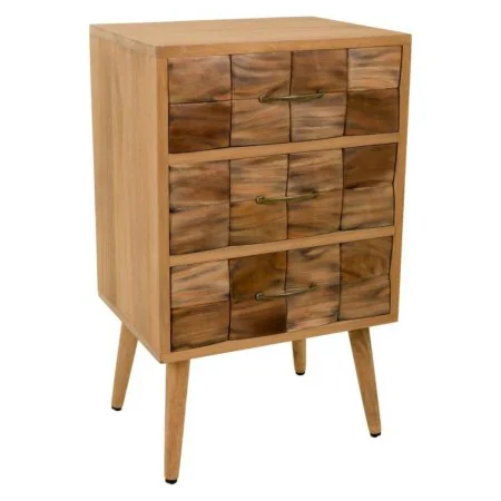 Chest of drawers Alexandra House Living Natural Paolownia wood 75 x 38 x 45 cm by Alexandra House Living, Chest of Drawers - ...