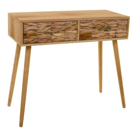 Konsolentisch mit Schubladen Alexandra House Living natürlich Paulonia-Holz 43 x 79 x 87 cm von Alexandra House Living, Tisch...