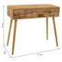 Konsolentisch mit Schubladen Alexandra House Living natürlich Paulonia-Holz 43 x 79 x 87 cm von Alexandra House Living, Tisch...