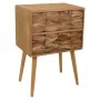 Mesa de Cabeceira Alexandra House Living Natural 73 x 38 x 50 cm de Alexandra House Living, Mesinhas de cabeceira - Ref: D163...