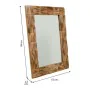 Specchio da parete Alexandra House Living Naturale Legno MDF 84 x 2 x 62 cm di Alexandra House Living, Specchi da parete - Ri...