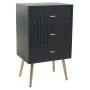 Mesa de Cabeceira Alexandra House Living Dourado Cinzento escuro 35 x 76 x 44 cm de Alexandra House Living, Mesinhas de cabec...