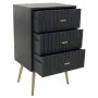 Mesa de Cabeceira Alexandra House Living Dourado Cinzento escuro 35 x 76 x 44 cm de Alexandra House Living, Mesinhas de cabec...