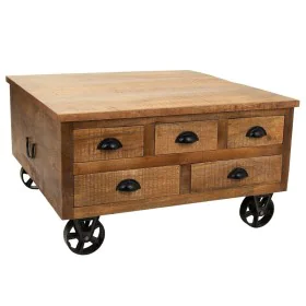 Table Basse Alexandra House Living Naturel Bois de manguier 90 x 47 x 90 cm de Alexandra House Living, Tables - Réf : D163039...