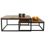 Juego de 2 mesas Alexandra House Living Natural Hierro Madera de mango 75 x 34 x 75 cm de Alexandra House Living, Mesas - Ref...