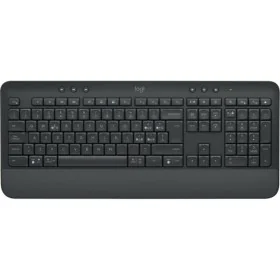 Tastatur Logitech 920-010915 Schwarz QWERTY von Logitech, Tastaturen - Ref: S7840442, Preis: 56,87 €, Rabatt: %