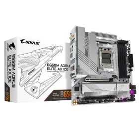 Carte Mère Gigabyte B650M AORUS ELITE AX ICE AMD B650 AMD AM5 de Gigabyte, Cartes mères - Réf : S7840648, Prix : 241,87 €, Re...