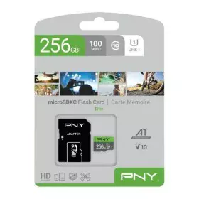 Scheda Di Memoria Micro SD con Adattatore PNY Elite Elite C10 256 GB di PNY, Schede di memoria - Rif: S7840829, Prezzo: 31,86...