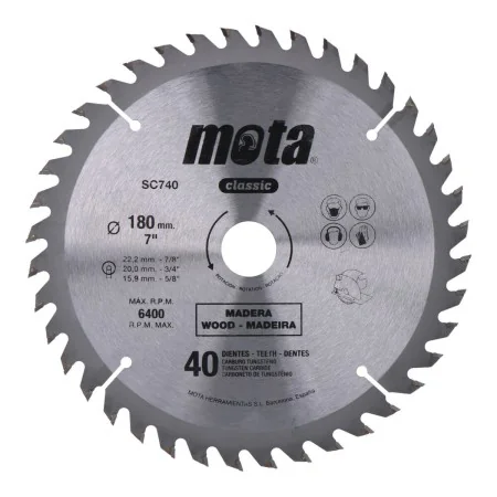 Disque de coupe Mota clp18 sc740p de Mota, Lames - Réf : S7900222, Prix : 8,35 €, Remise : %