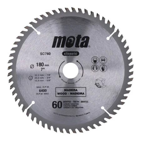 Disque de coupe Mota clp18 sc760p de Mota, Lames - Réf : S7900223, Prix : 10,18 €, Remise : %