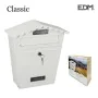 Letterbox EDM Steel White Classic (29,5 x 10,5 x 35,5 cm) by EDM, Wall-mount Letterboxes - Ref: S7900564, Price: 26,70 €, Dis...