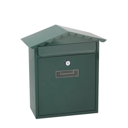 Caixa de correio EDM Tradition Aço Verde (26 x 9 x 35,5 cm) de EDM, Caixas de parede - Ref: S7900565, Preço: 26,92 €, Descont...