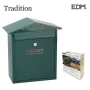 Caixa de correio EDM Tradition Aço Verde (26 x 9 x 35,5 cm) de EDM, Caixas de parede - Ref: S7900565, Preço: 26,92 €, Descont...