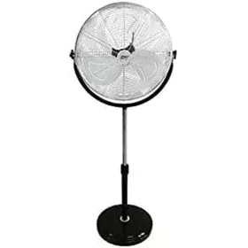 Freestanding Fan EDM Black industrial Silver 120 W by EDM, Pedestal Fans - Ref: S7900604, Price: 74,29 €, Discount: %