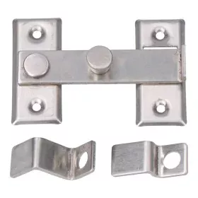 Door latch EDM Reversible Steel 8 cm Chromed by EDM, Knockers - Ref: S7900724, Price: 7,56 €, Discount: %